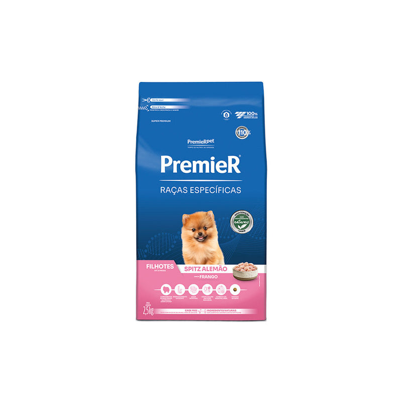Ração Premier Raças Específicas Spitz para Cães Filhotes