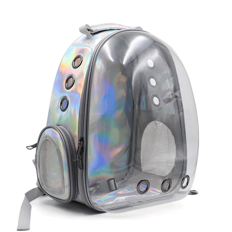 Mochila Pet Panorâmica com Visor Bolha – City Rock