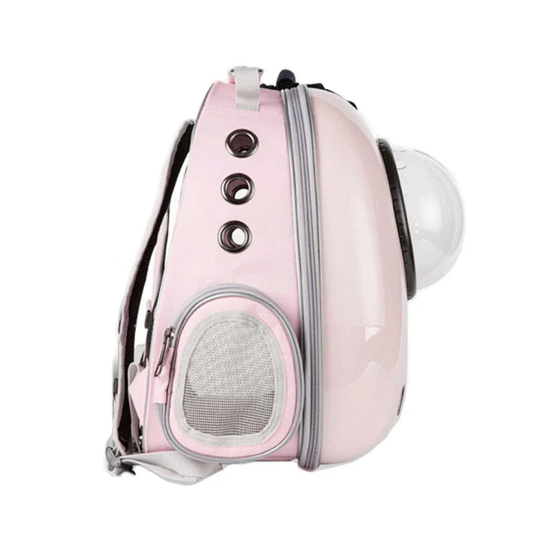 Mochila Pet Panorâmica com Visor Bolha – City Rock