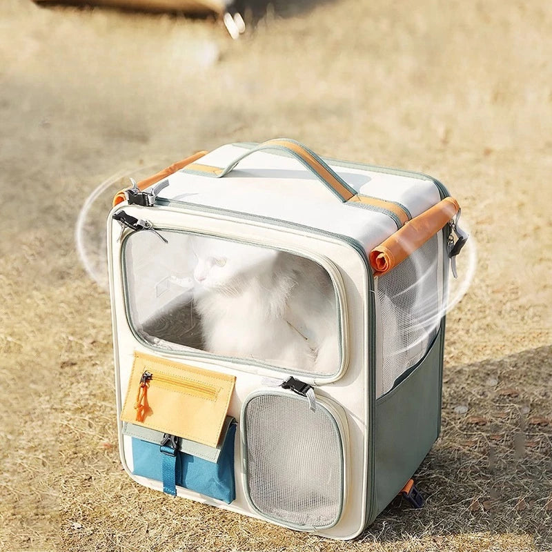 Carrinho Bolsa Mochila Mala de Transporte Pet