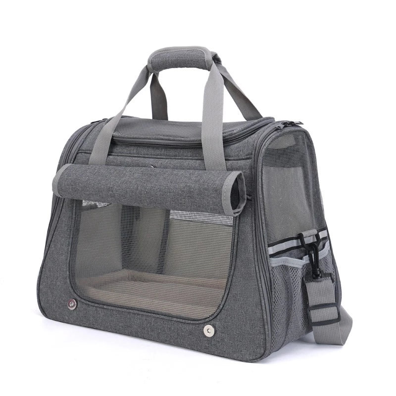 Bolsa Transporte Cães E Gatos Mochila Avião Viagem