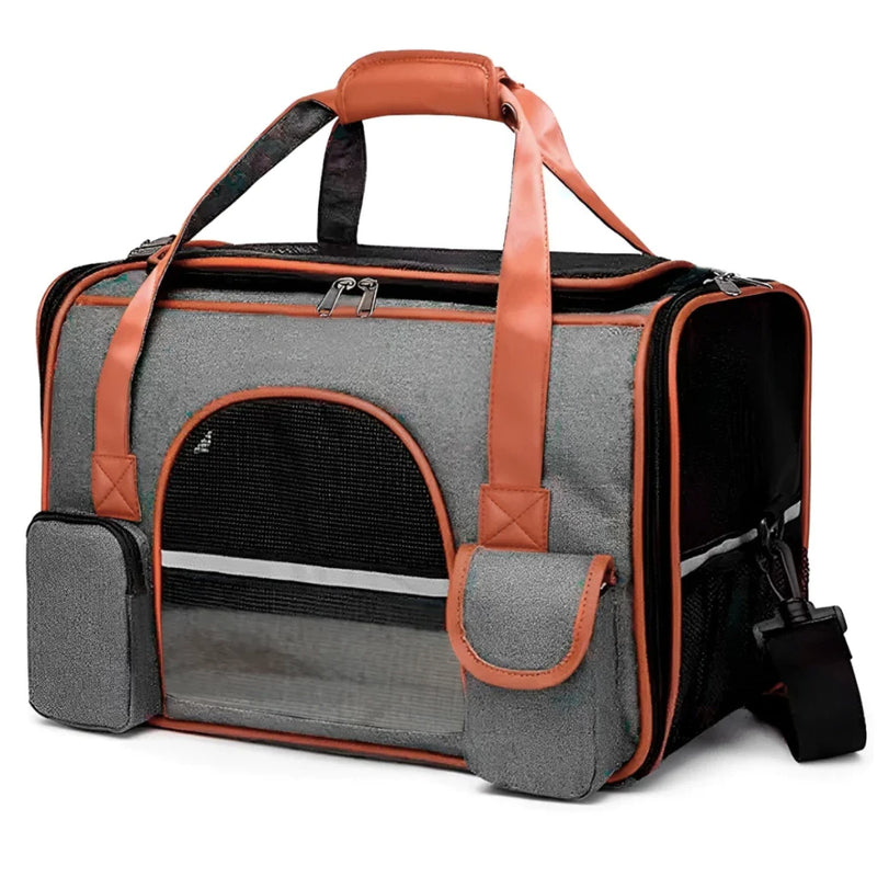 Bolsa Pet Transporte Viagem Mala Avião Cães E Gatos