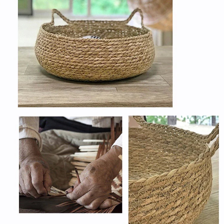 Ninhos de gato tecido de rattan
